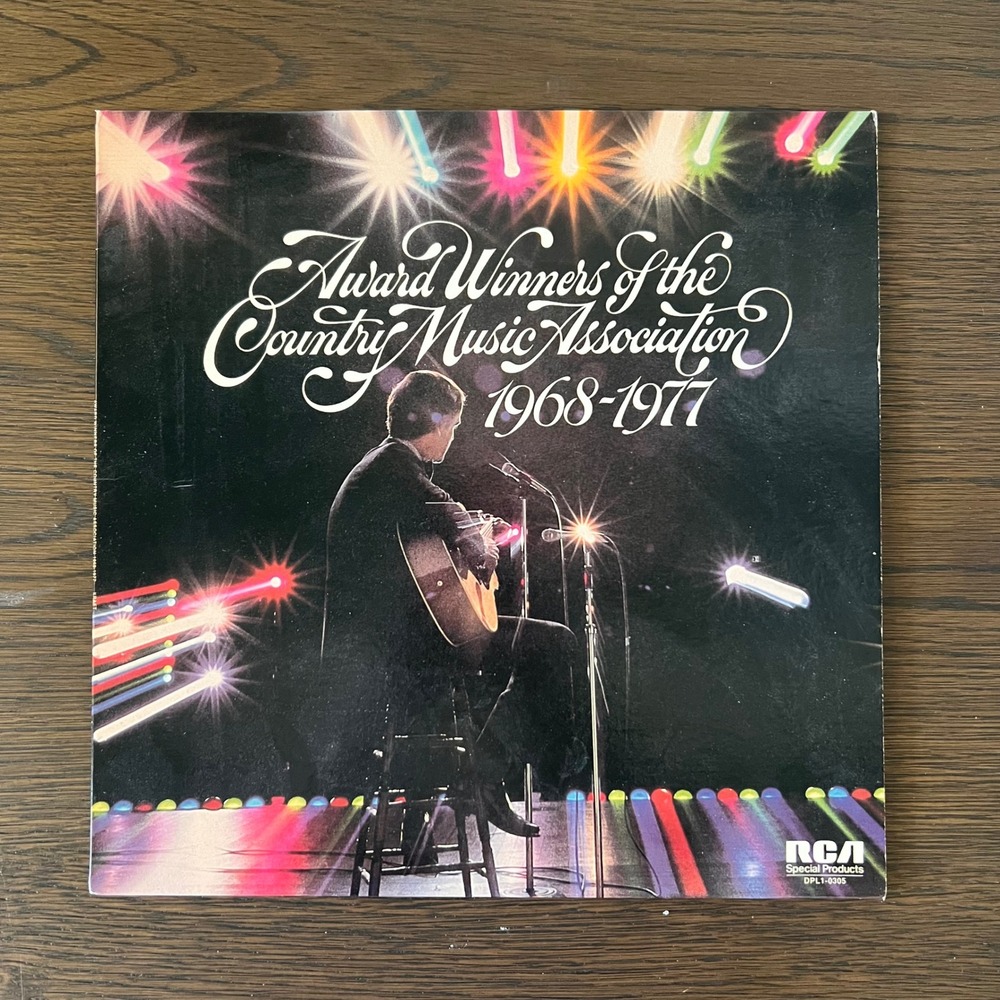 Award Winners of the Country Music Association 1968-1977 Vinyl LP RCA DPL1-0305